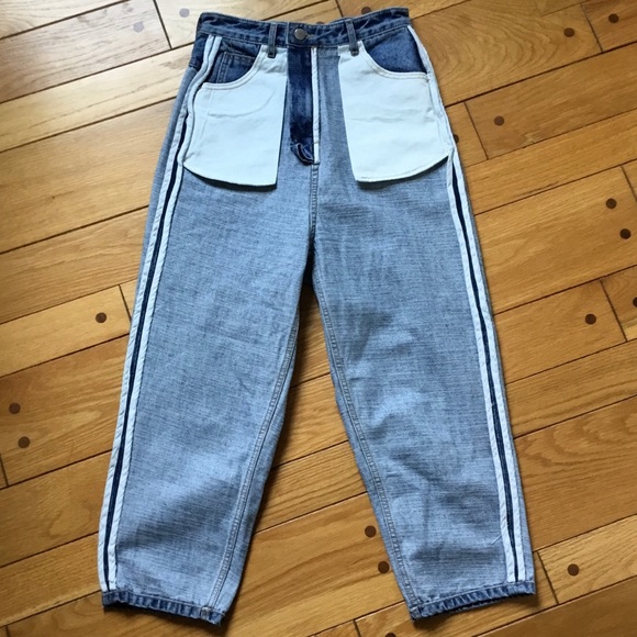 Jerry Hall High Waist Reverse Jeans - Picture 10 of 13